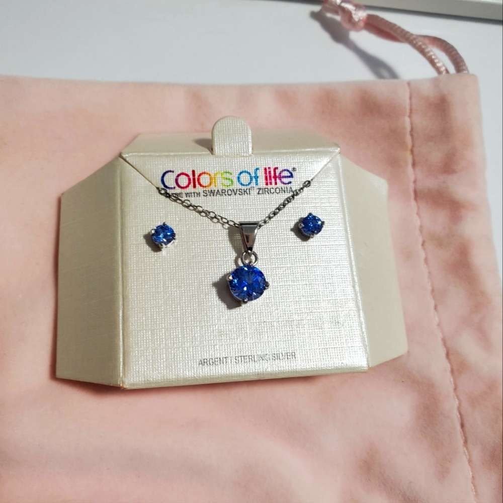 🍍 Colors of life Necklace and Earring set